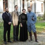 Na planie filmu "Piłsudski".