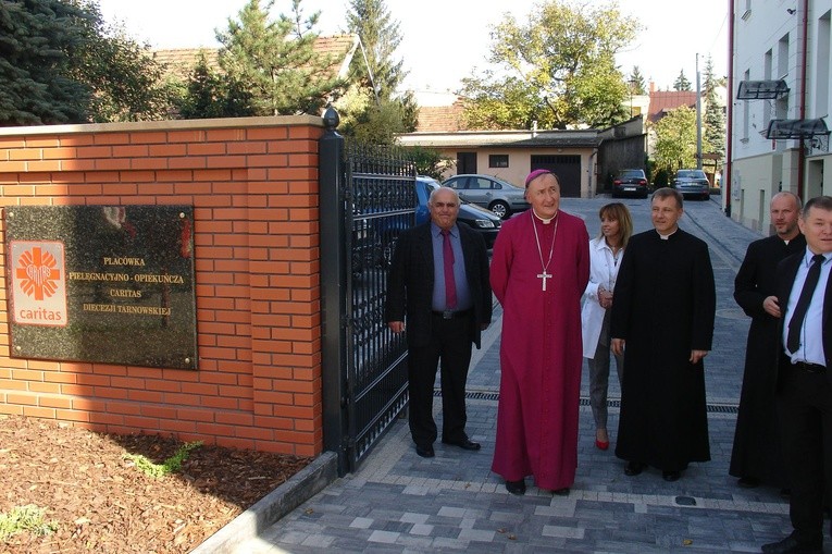 Biskup z wizytą w Domu Emerytów w Tarnowie