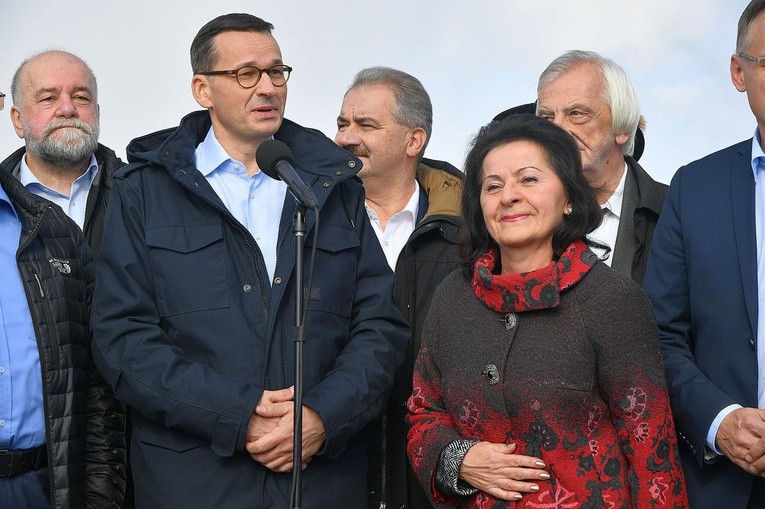 Premier Mateusz Morawiecki pod Giewontem