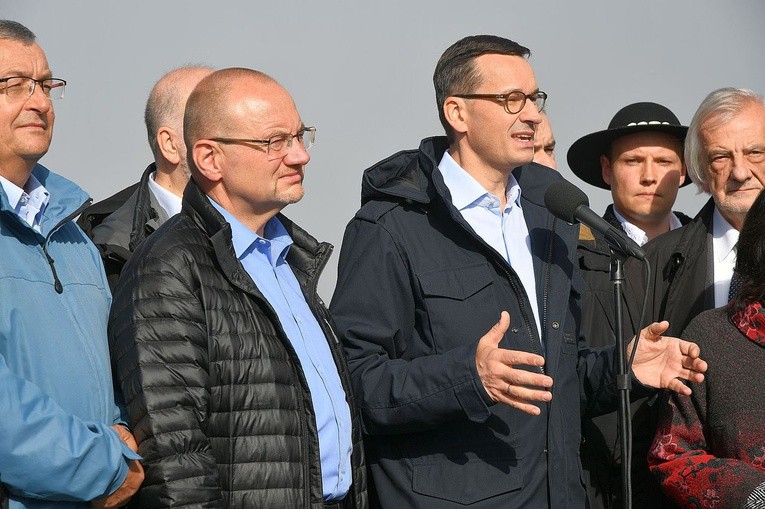 Premier Mateusz Morawiecki pod Giewontem