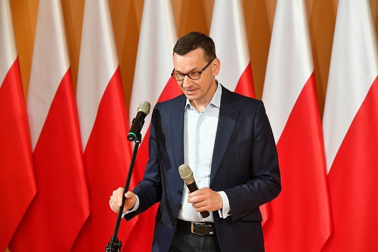 Premier Mateusz Morawiecki pod Giewontem