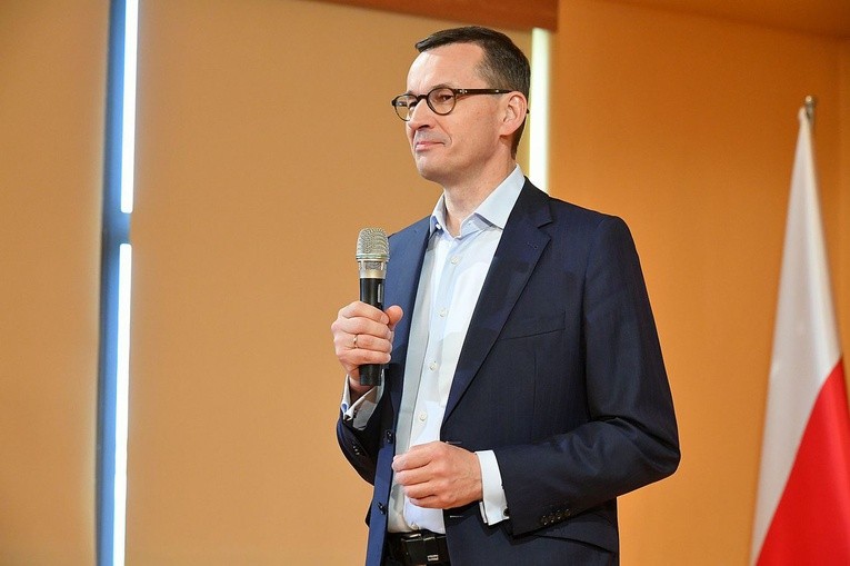 Premier Mateusz Morawiecki pod Giewontem