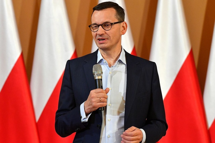 Premier Mateusz Morawiecki pod Giewontem