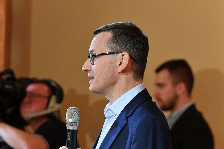 Premier Mateusz Morawiecki pod Giewontem