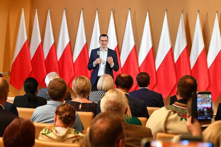 Premier Mateusz Morawiecki pod Giewontem