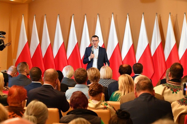 Premier Mateusz Morawiecki pod Giewontem
