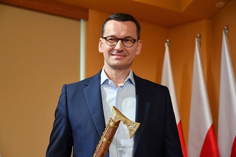 Premier Mateusz Morawiecki pod Giewontem