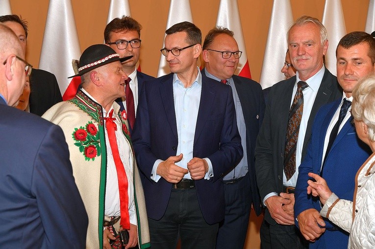 Premier Mateusz Morawiecki pod Giewontem