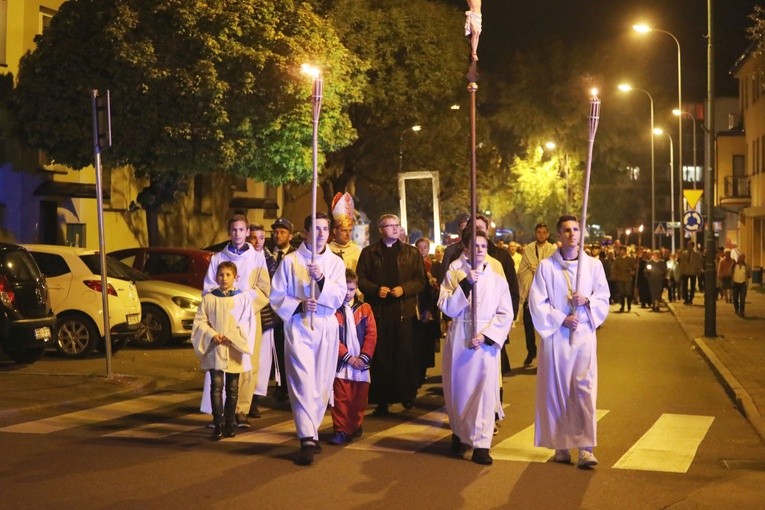 Różańcowa procesja w Czechowicach-Dziedzicach - 2018