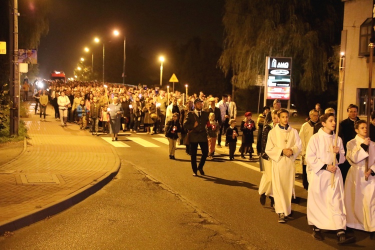 Różańcowa procesja w Czechowicach-Dziedzicach - 2018