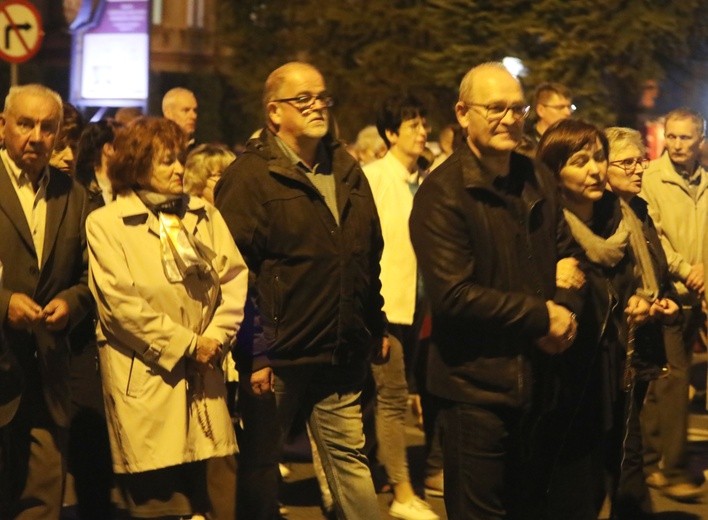 Różańcowa procesja w Czechowicach-Dziedzicach - 2018