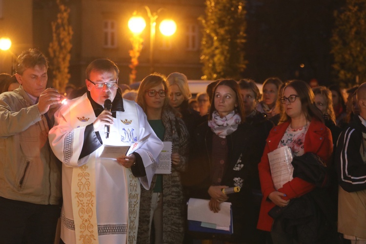 Różańcowa procesja w Czechowicach-Dziedzicach - 2018