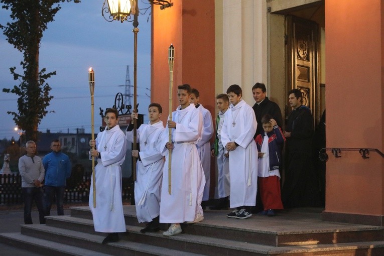 Różańcowa procesja w Czechowicach-Dziedzicach - 2018