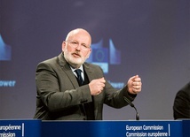 Frans Timmermans, wiceprzewodniczący Komisji Europejskiej.