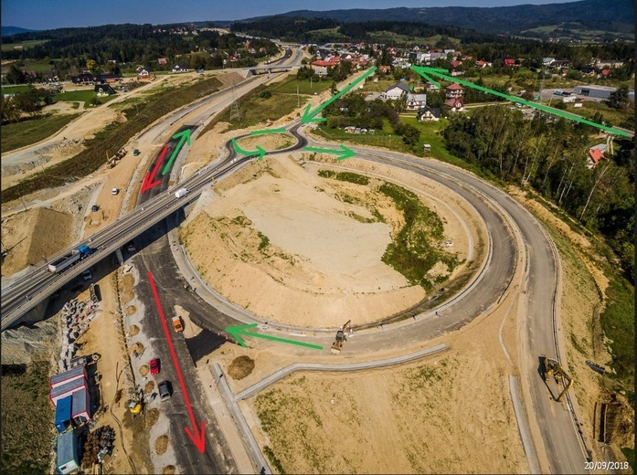 Budowa nowej zakopianki