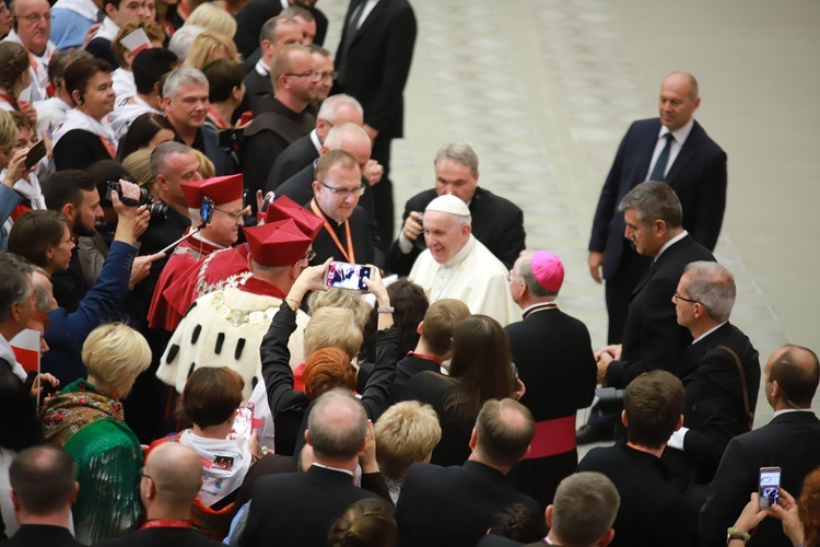 Audiencja u papieża Franciszka