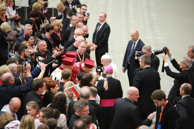 Audiencja u papieża Franciszka