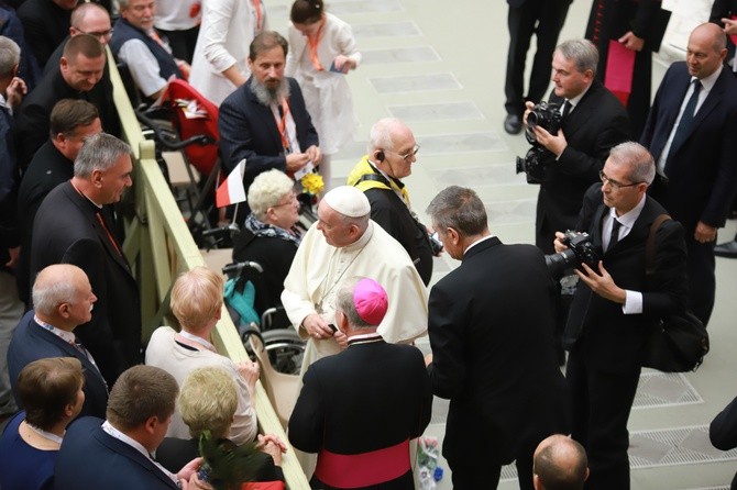 Audiencja u papieża Franciszka