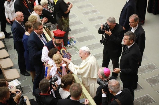 Audiencja u papieża Franciszka