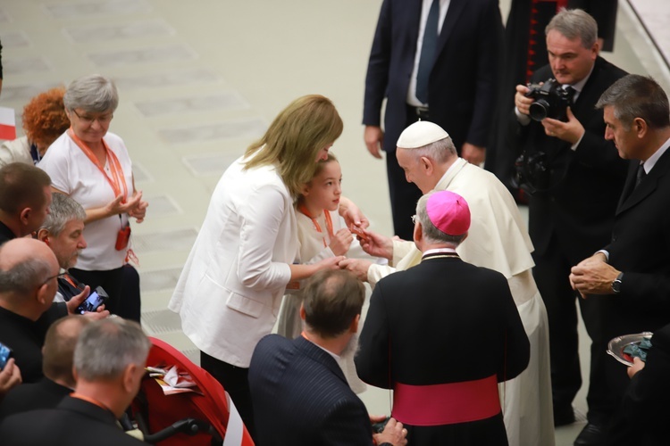 Audiencja u papieża Franciszka