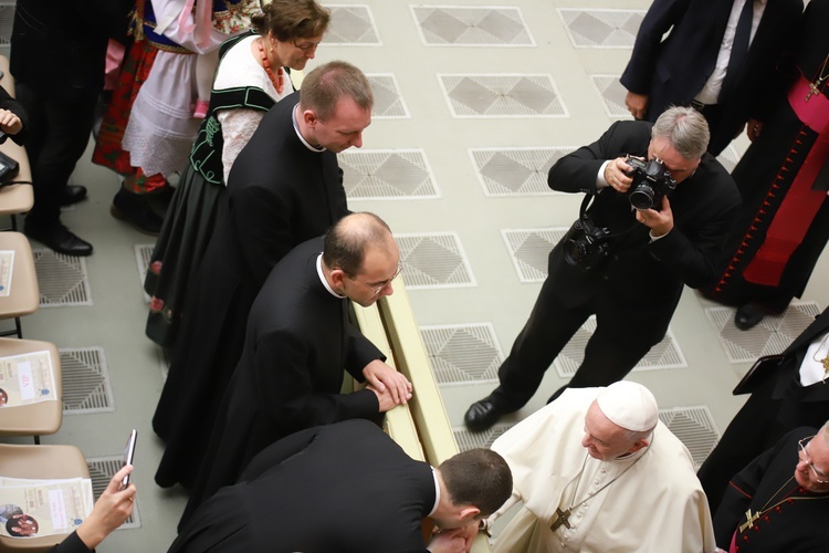 Audiencja u papieża Franciszka