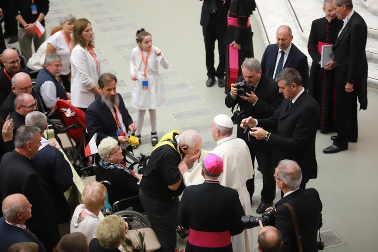 Audiencja u papieża Franciszka