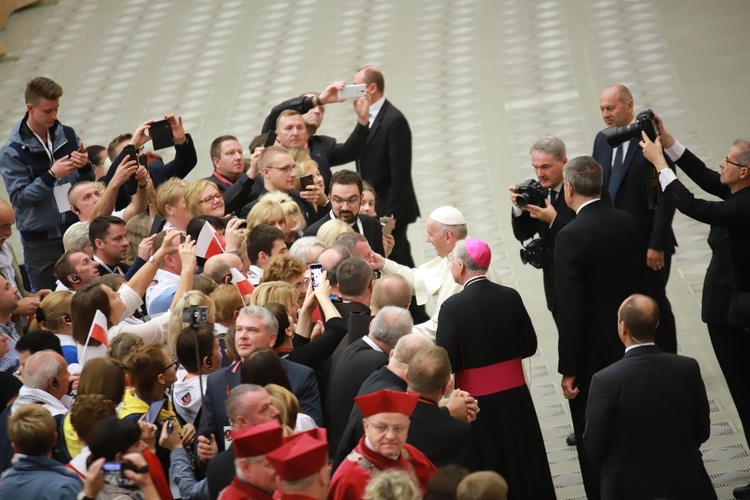 Audiencja u papieża Franciszka