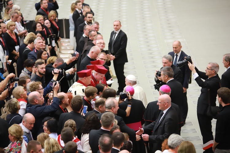 Audiencja u papieża Franciszka