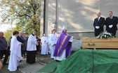 Pogrzeb ks. kan. Henryka Langforta w Lesznej Górnej