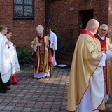 Poświęcenie kościoła w Kaletach Miotku