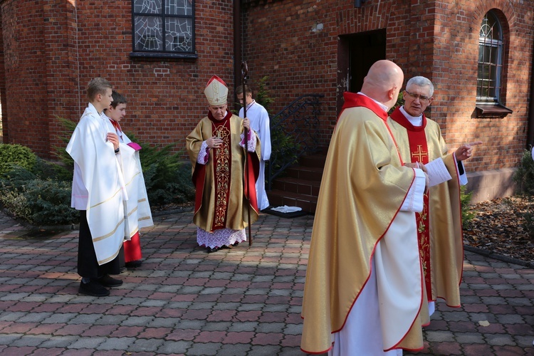 Poświęcenie kościoła w Kaletach Miotku