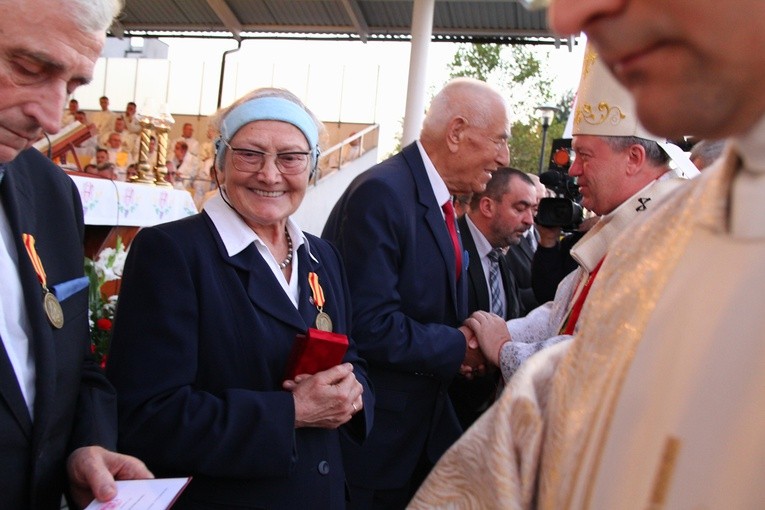 Pielgrzymka trzebnicka 2018 - medale św. Jadwigi Śląskiej