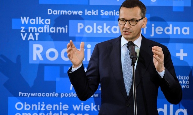 Morawiecki: Polacy mają żyć na poziomie europejskim