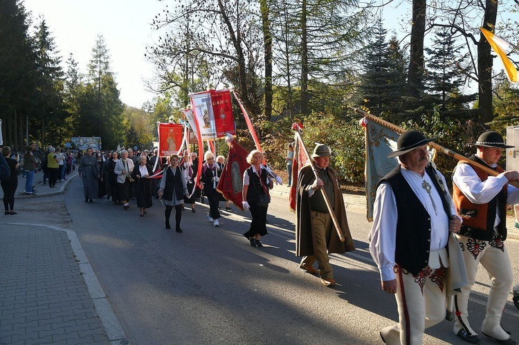 Procesja Fatimska ulicami Zakopanego