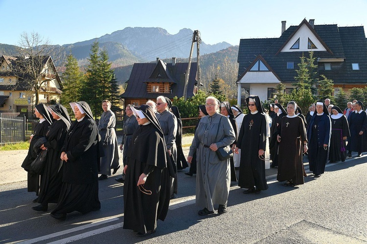 Procesja Fatimska ulicami Zakopanego