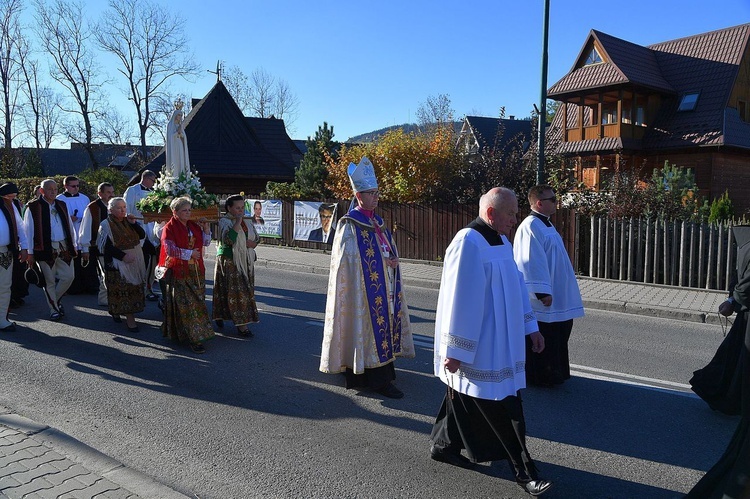 Procesja Fatimska ulicami Zakopanego