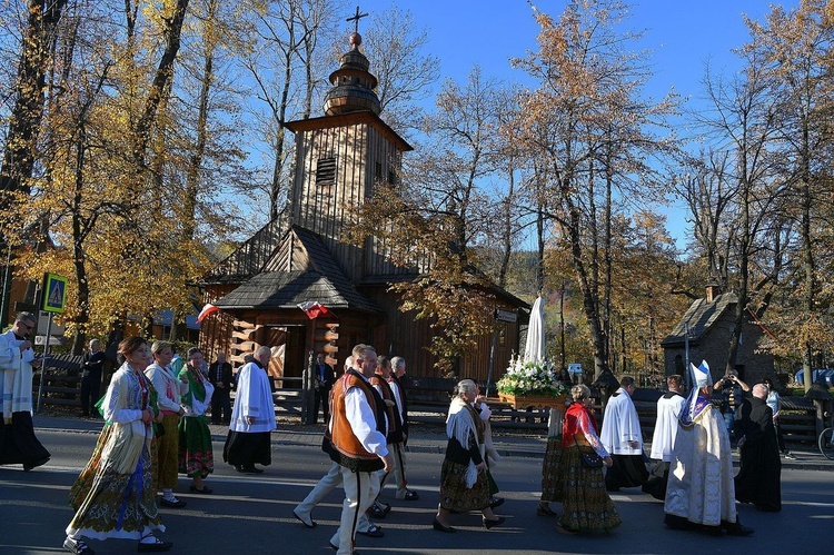 Procesja Fatimska ulicami Zakopanego