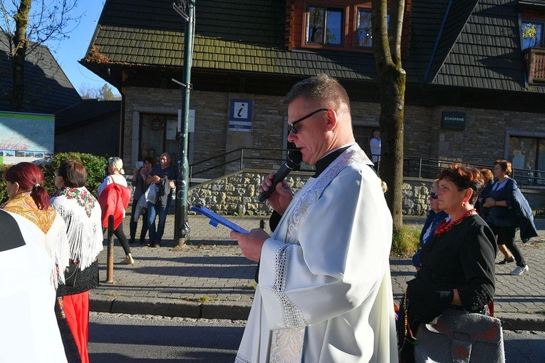 Procesja Fatimska ulicami Zakopanego