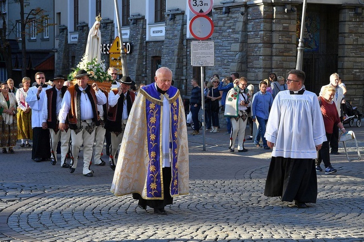 Procesja Fatimska ulicami Zakopanego