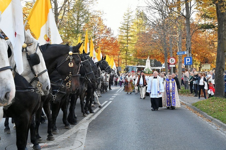 Procesja Fatimska ulicami Zakopanego