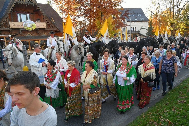 Procesja Fatimska ulicami Zakopanego