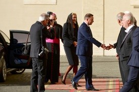 Rozpoczęła się audiencja prezydenta Dudy u papieża Franciszka