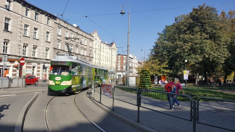 Nietypowy tramwaj ulicach województwa śląskiego