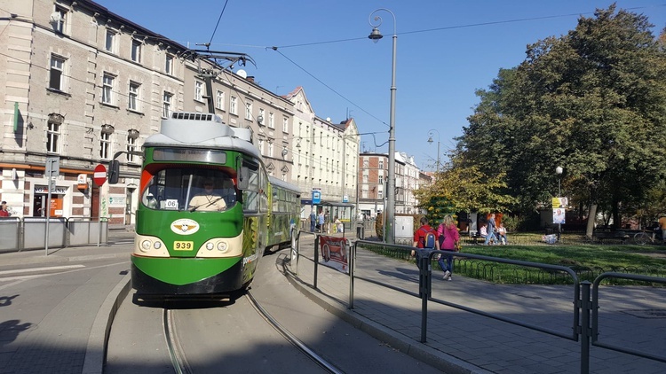 Nietypowy tramwaj ulicach województwa śląskiego