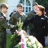 ▲	Georgette Mosbacher, ambasador USA w Polsce,  dziękowała polskim żołnierzom za wspólne działania  na rzecz bezpieczeństwa.