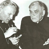 ◄	Ks. W. Granat z abp. Karolem Wojtyłą.