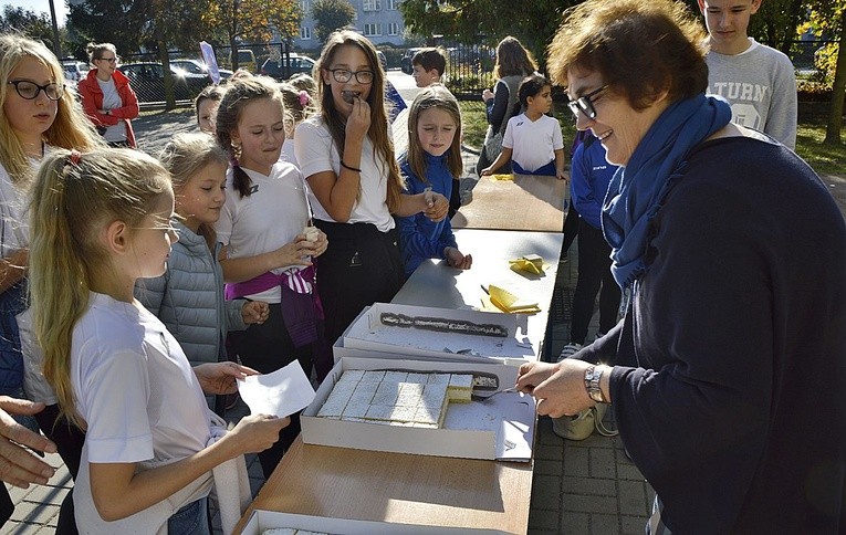 Nagrodą za udział w biegu była pyszna kremówka