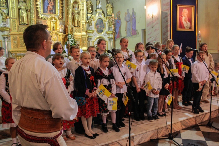 Koncert papieski w Łącku