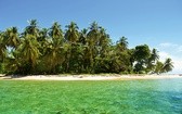 Panamskie wyspy na Morzu Karaibskim. Do ich brzegów dotarł Krzysztof Kolumb podczas czwartej wyprawy (1502–1504).