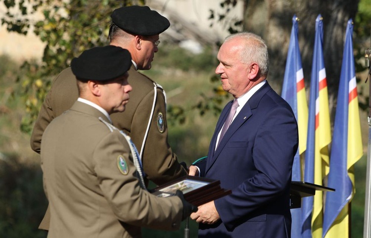 Odsłonięcie pominika gen. Józefa Dwobor Muśnickiego